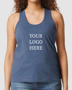 GildanÂ® SoftstyleÂ® Women's CVC Racerback Tank Top