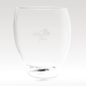 Giocoso European Crystal Vase 8"