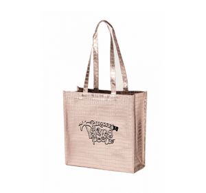 Glam Metallic Croc Shopper
