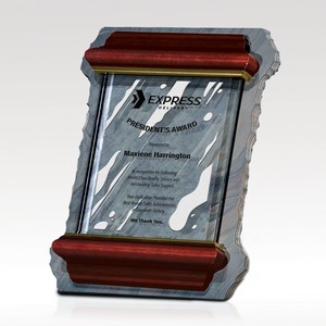 Glass/Slate Plaque