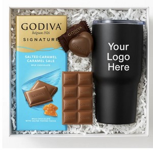Godiva Chocolates with Branded Tumbler Boxed
