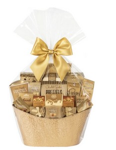 Gold Gourmet Treasure Basket
