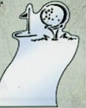 Golf Sporting Silhouette Award (6")