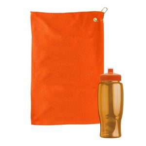Golf Towel In A Transparent Bottle