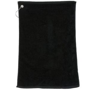Golf Towel w/ Silver Grommet Ring