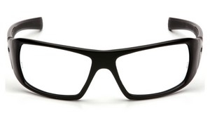 Black Frame with Clear Lens