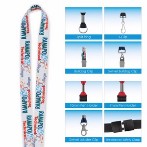 Good Valueâ„¢ 3/4" Fine-Print Lanyard