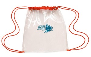 Good Valueâ„¢ Clear Game Drawstring Backpack