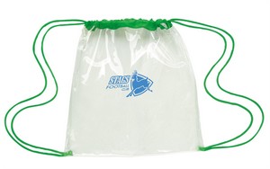 Good Valueâ„¢ Clear Game Drawstring Backpack