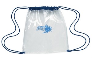 Good Valueâ„¢ Clear Game Drawstring Backpack