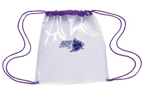 Good Valueâ„¢ Clear Game Drawstring Backpack