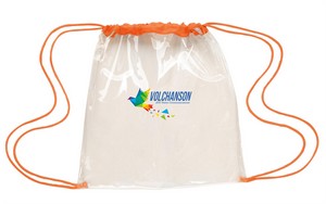 Good Valueâ„¢ Clear Game Drawstring Backpack