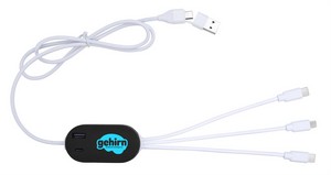 Good Valueâ„¢ DualLink Charging Cable 2A with USB Hub
