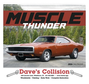 Good Valueâ„¢ Muscle Thunder - Spiral Calendar