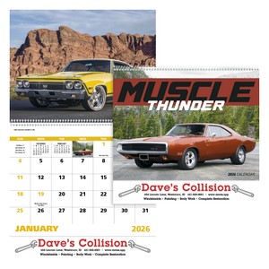 Good Valueâ„¢ Muscle Thunder - Spiral Calendar