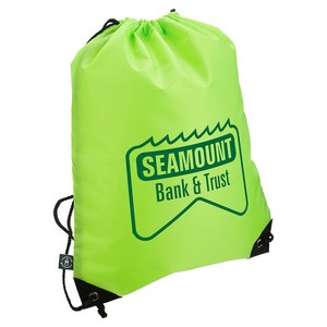 Grab 'N Go RPET Budget Drawstring Backpack