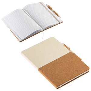 GrassField Cork Recycled Journal with Pen