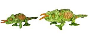 Green Chameleon 2 sizes