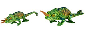 Green Chameleon 2 sizes
