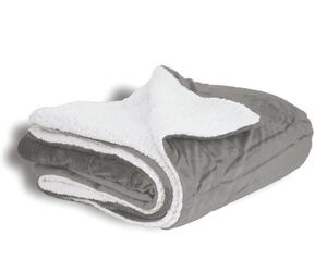 Grey Sherpa Blanket
