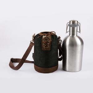 Growler Tote w/64 Oz. Stainless Steel Growler