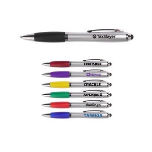 HS Silver Pen Stylus w/Color Accent