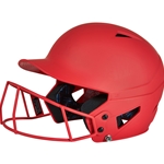 HX Rise Matte Softball Helmet w/Facemask