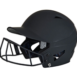 HX Rise Matte Softball Helmet w/Facemask