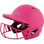 HX Rookie Uncoated Softbll Helmet w/Facemask
