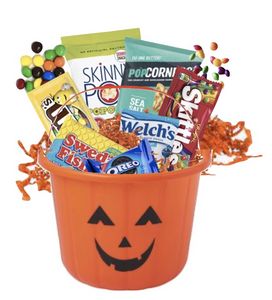 Halloween Pumpkin Candy Basket
