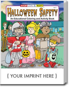 Halloween Safety Coloring Book