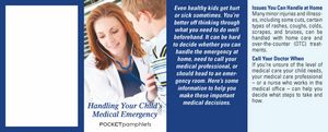 Handling Your Child's Medical Emergency Pocket Pamphlet