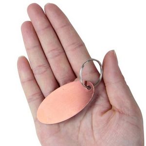 Handsome Oval Keychain