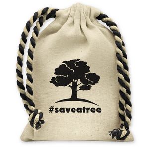 Handy Canvas Drawstring Tote Bag