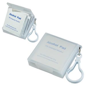 Handy Pack Sanitizing Wipes with Carabiner