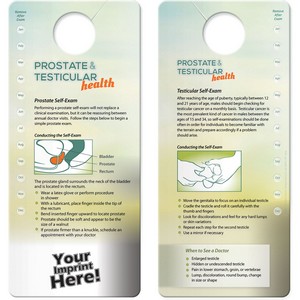 Hang Tag - Prostate & Testicular Self-Exam