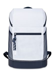 Harborside Backpack Cooler - White