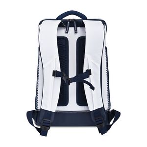 Harborside Backpack Cooler - White