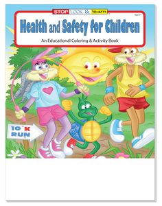 Health & Safety For Children Coloring Book Fun Pack