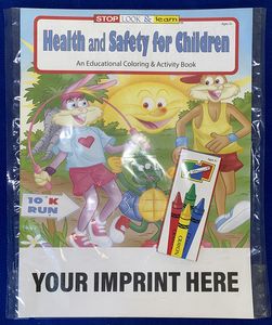 Health & Safety For Children Coloring Book Fun Pack