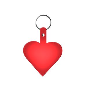 Heart Flexible Key Tag