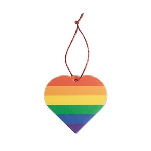 Heart Pride Ornament