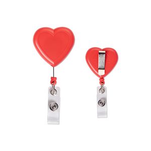 Heart Shaped Badge Reel