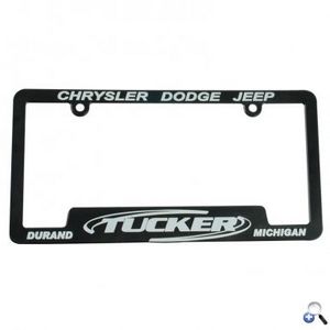 Hi-Impact 3-D Corner View License Plate Frame