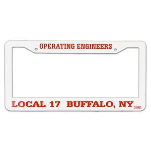 Hi-Impact 3D Two Corner License Plate Frame
