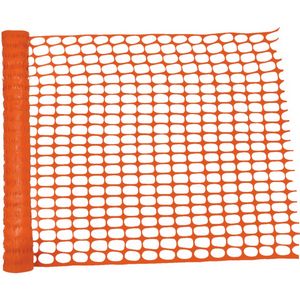 Hi-Vis Orange Construction Plastic Barrier Fence