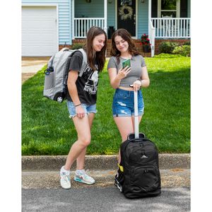 High Sierra® Freewheel Pro Wheeled Backpack - Black