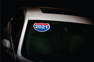 Highway Decal Sign (Set of 12)