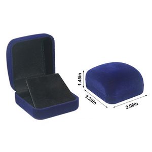 Hinged Lid Lapel Pin Box w/Storage Sleeve