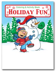 Holiday Fun Coloring Book Fun Pack